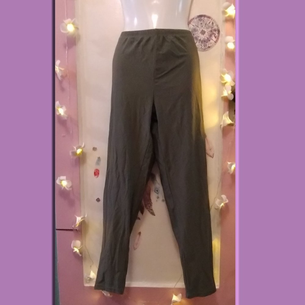 Green (3XL) Yoga Leggings